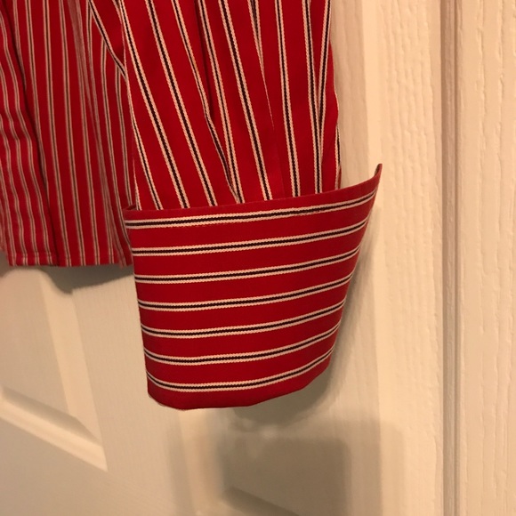 MODA International Button Down Dress Shirt, Size M - Picture 3 of 14